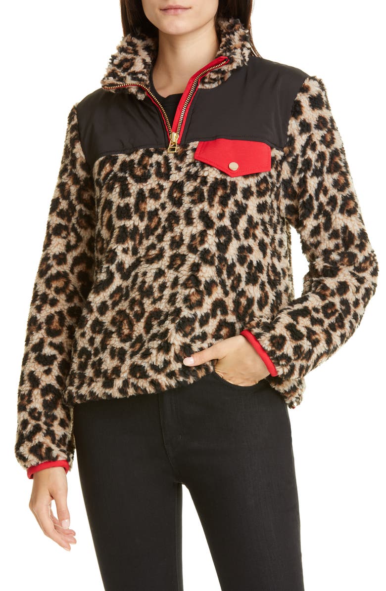 Veronica Beard Kylan Camo Pullover, Main, color,