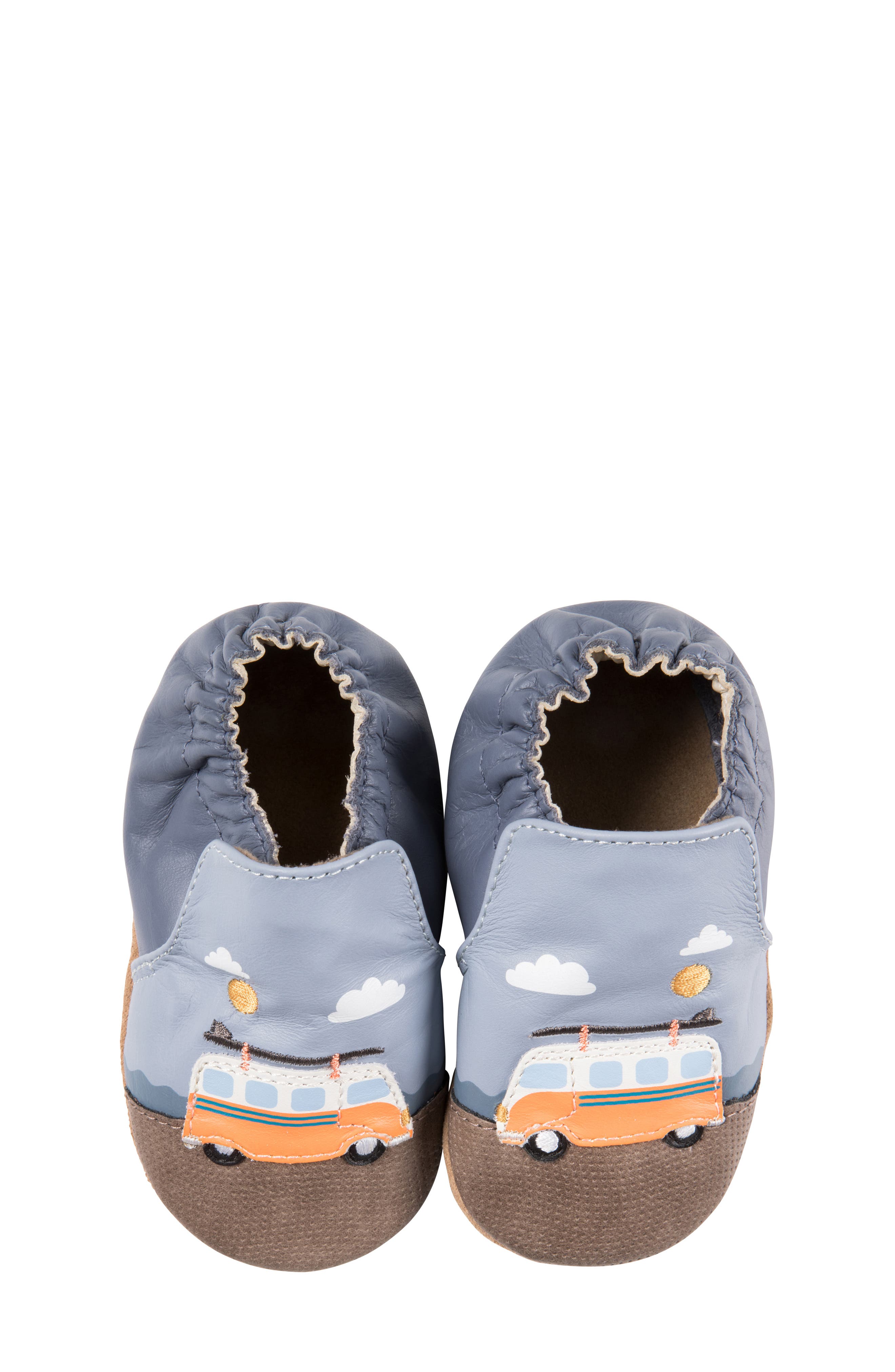 Robeez<sup>®</sup> Surfing Summer Crib Shoe, Alternate, color, 