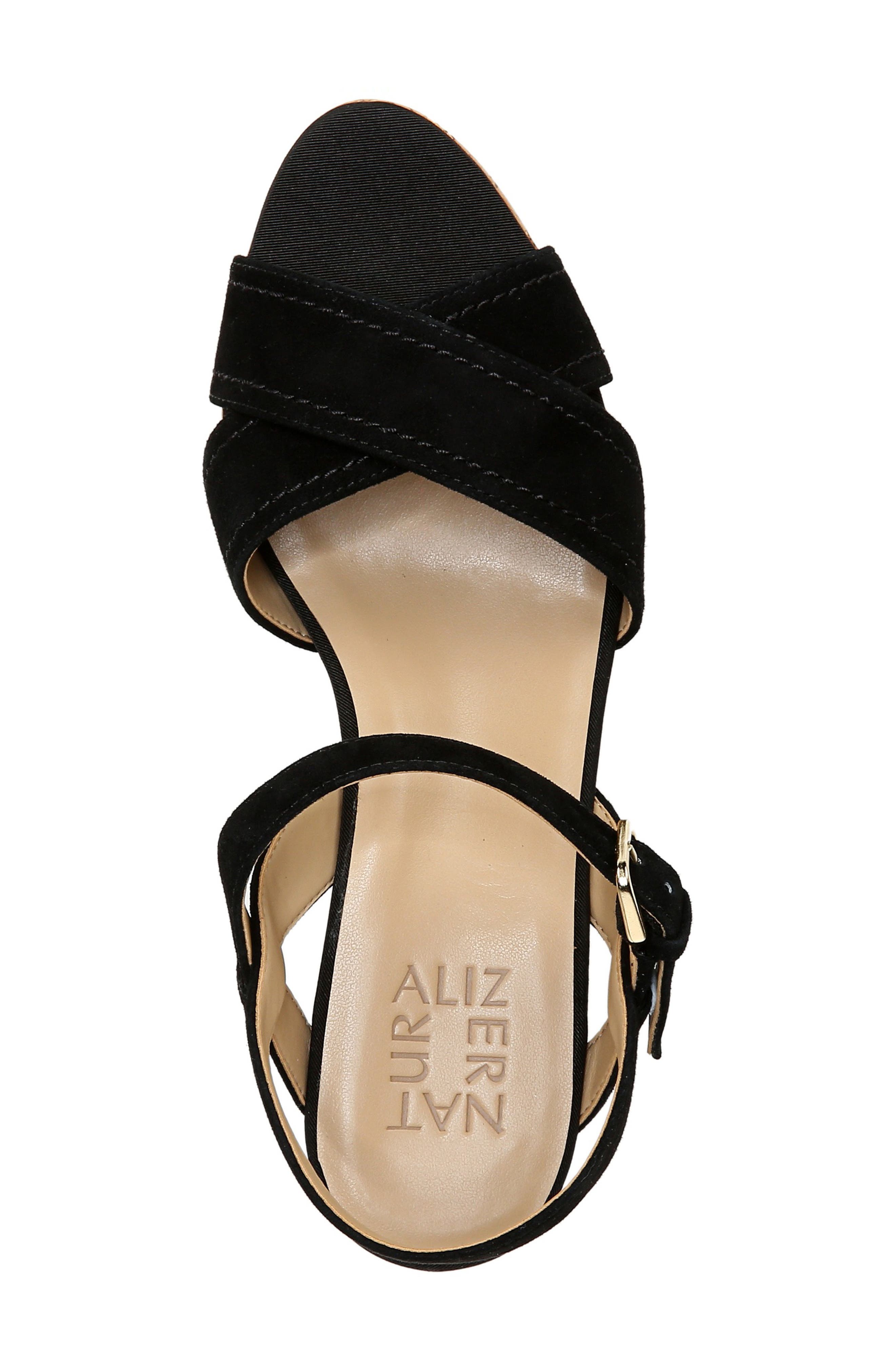 Naturalizer Zia Platform Wedge Sandal, Alternate, color, 