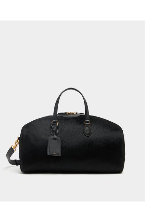 Beckett Duffle Bag in Pony Hair