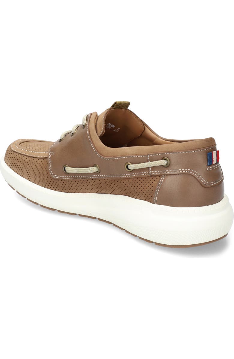 Mephisto Jozio Boat Shoe, Alternate, color, Taupe