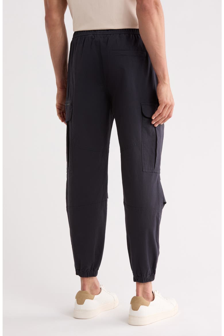 Navy Cargo Joggers with Zipper Details, Alternate, color, NAVY