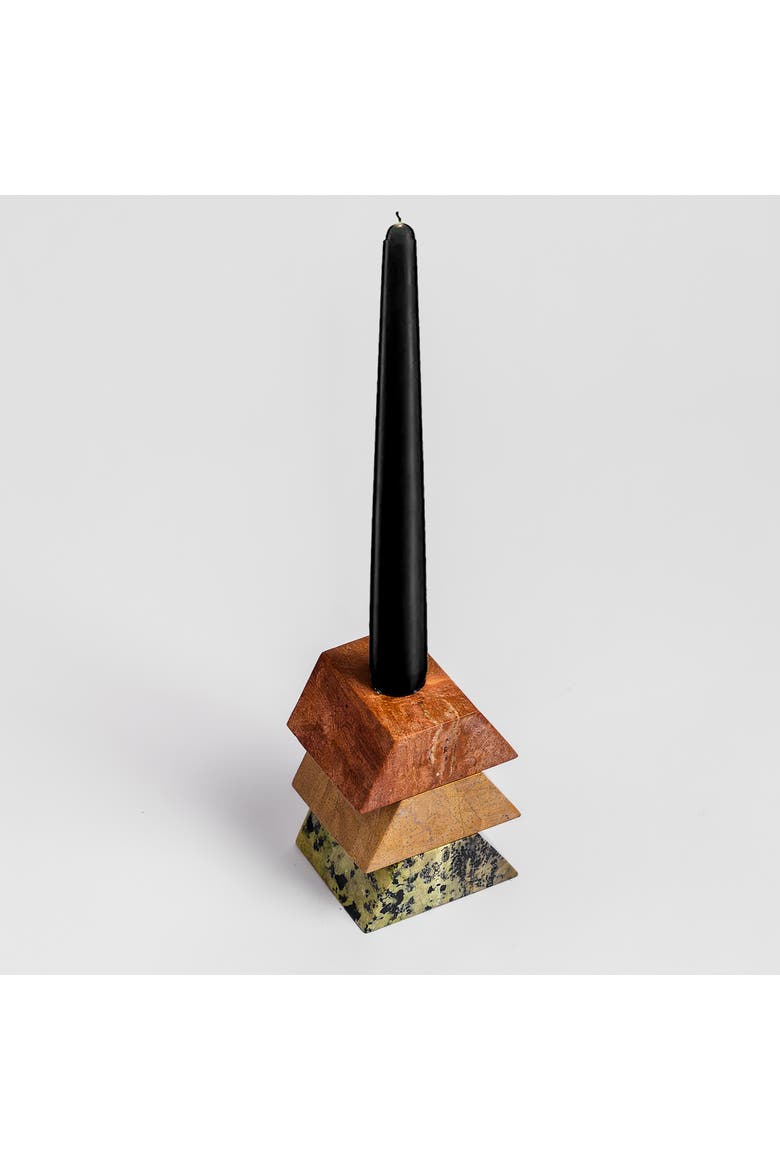 Stackable Candelabra / Triangle Puzzle, Main, color, Multi