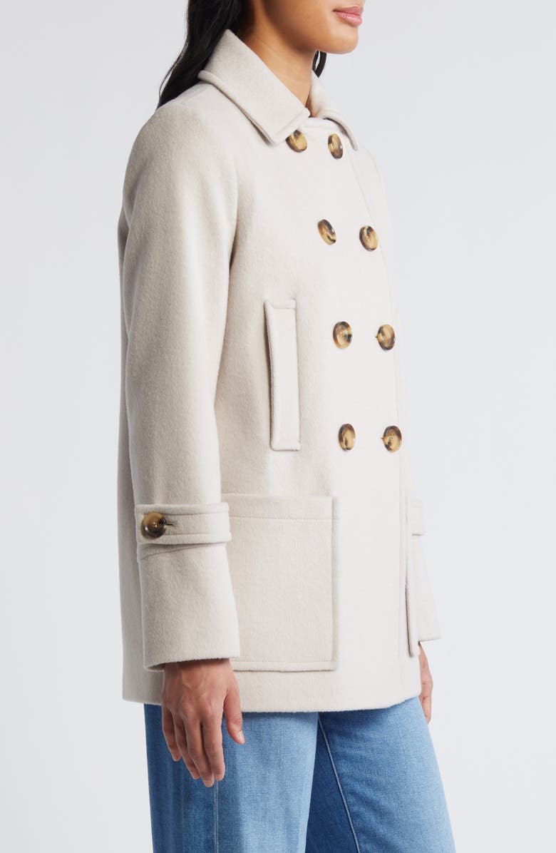 Sam Edelman Wool Blend Peacoat, Alternate, color, 