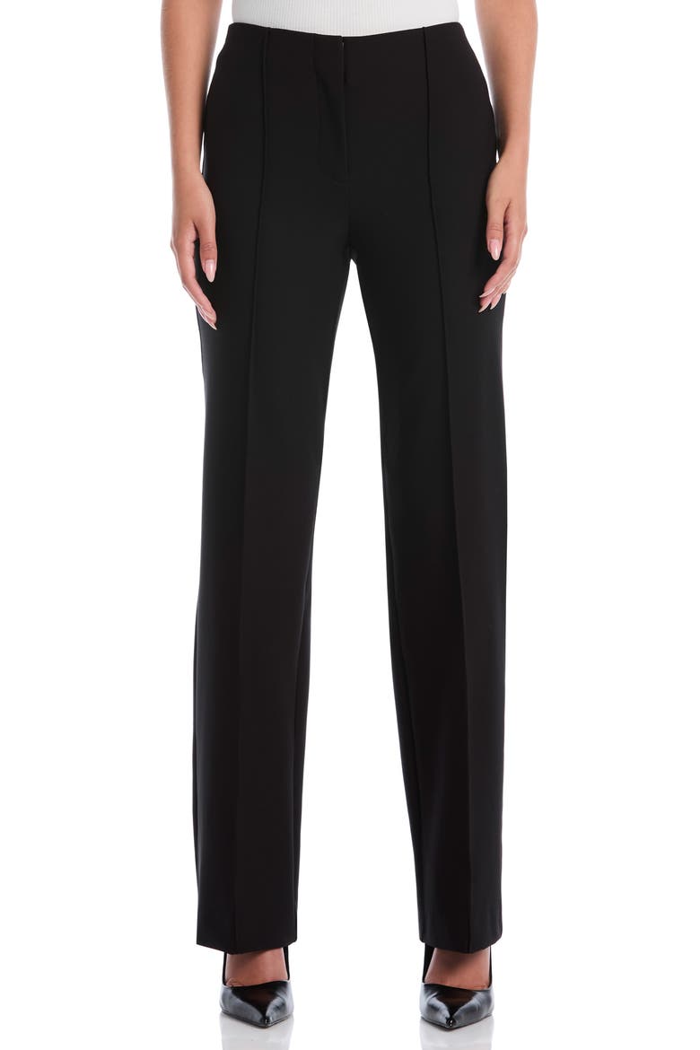 Tech Double Weave Pants, Main, color, BLACK