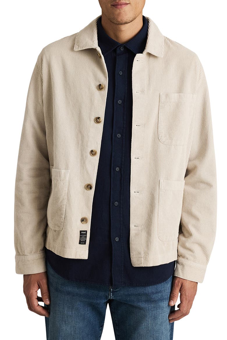 Moonstruck Corduroy Overshirt, Main, color, MOONSTRUCK