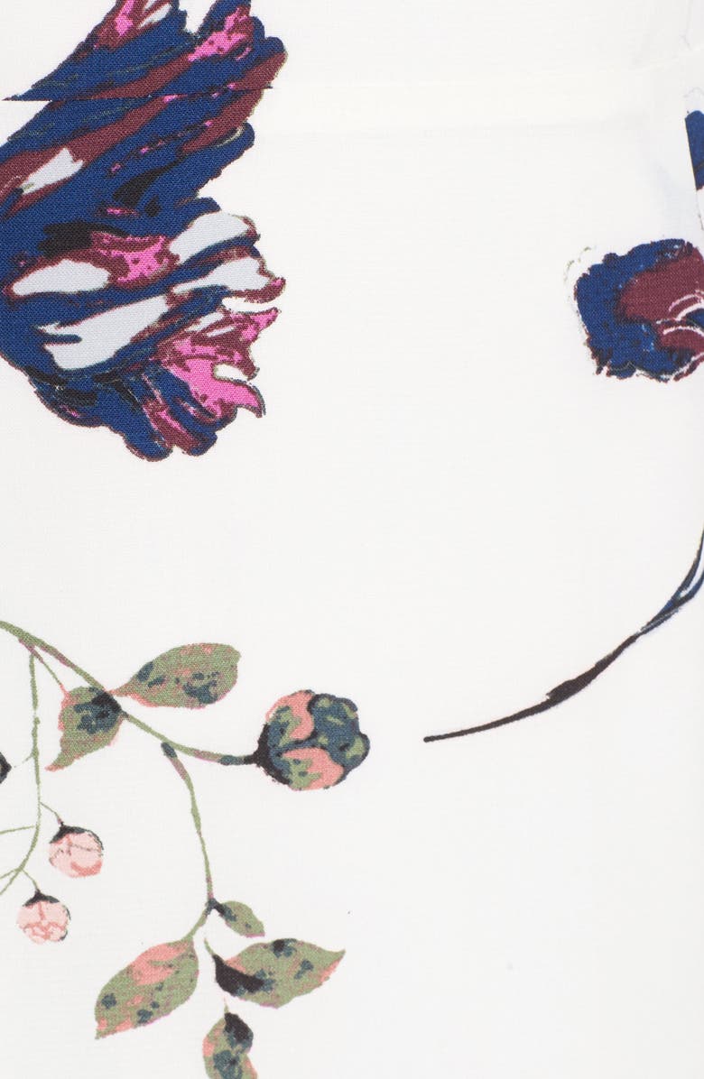 Leith Flutter Sleeve Cold Shoulder Dress, Alternate, color,