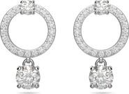 Swarovski Constella Swarovski Crystal Circle Stud Earrings