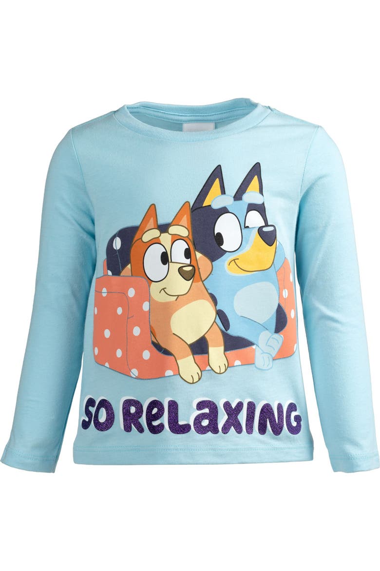 2-Pack Long Sleeve Tees, Alternate, color, Pastel Blue and Yellow