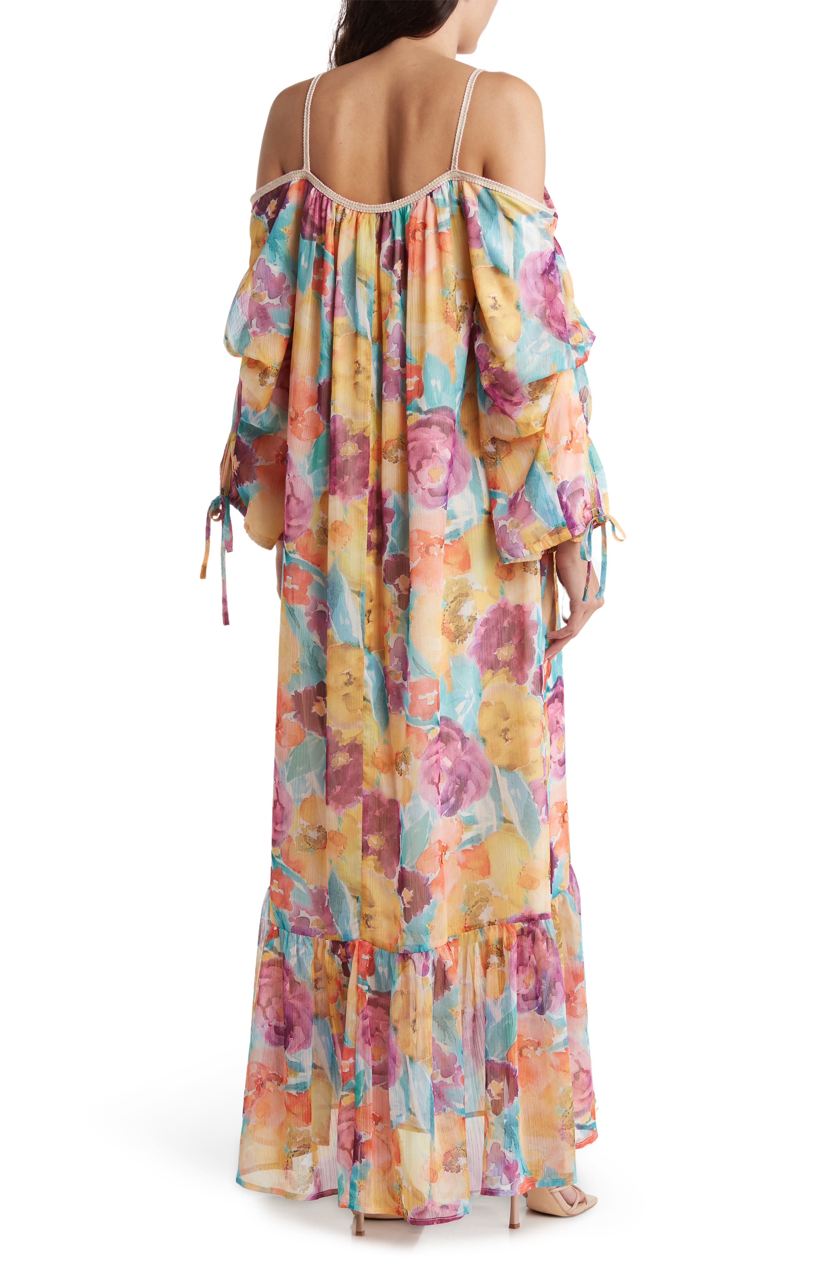 Mira Cold Shoulder Maxi Dress - image 2