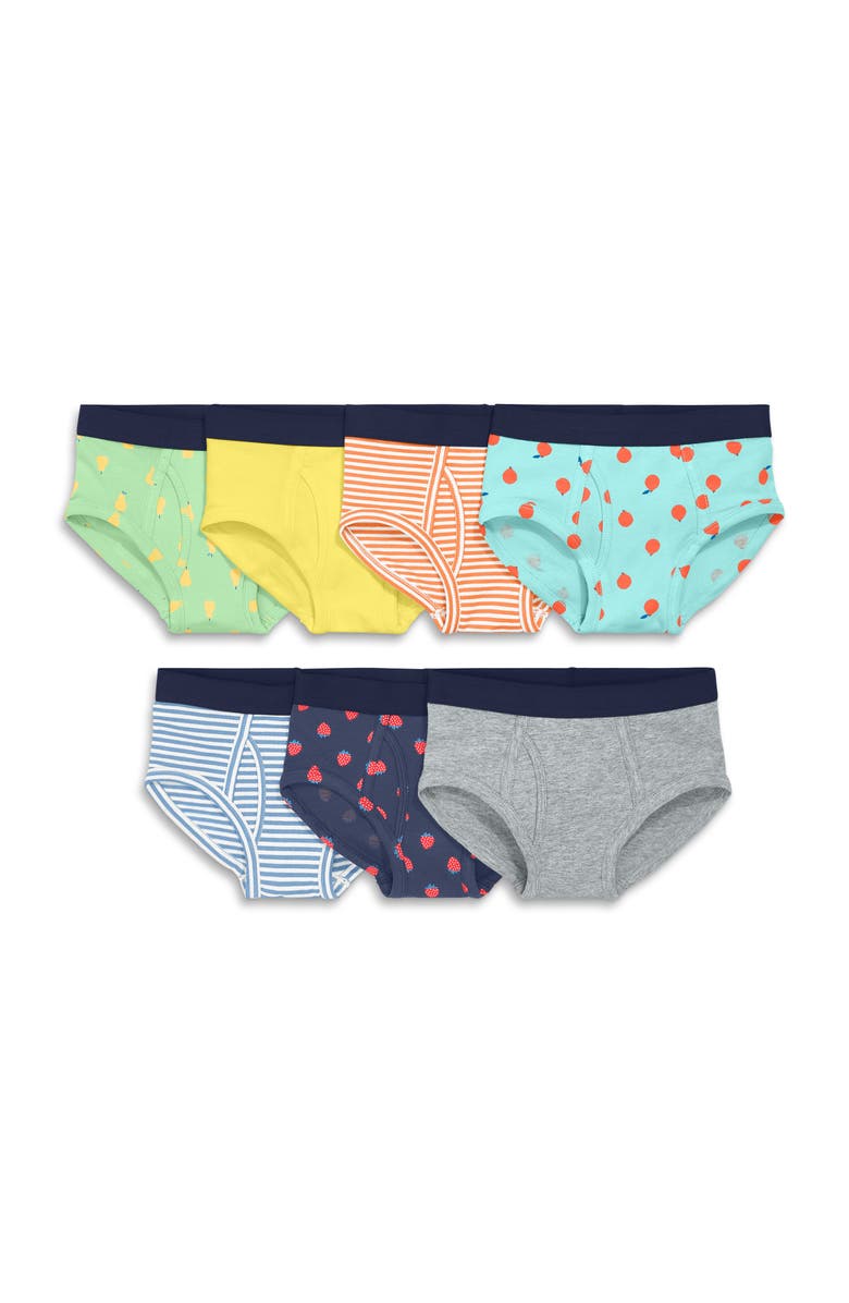 Primary Kids Brief 7-Pack In Fresh Fruit Mix, Main, color,