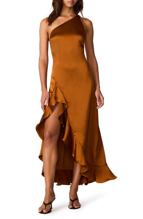 Mindy Asymmetric High-Low Dress