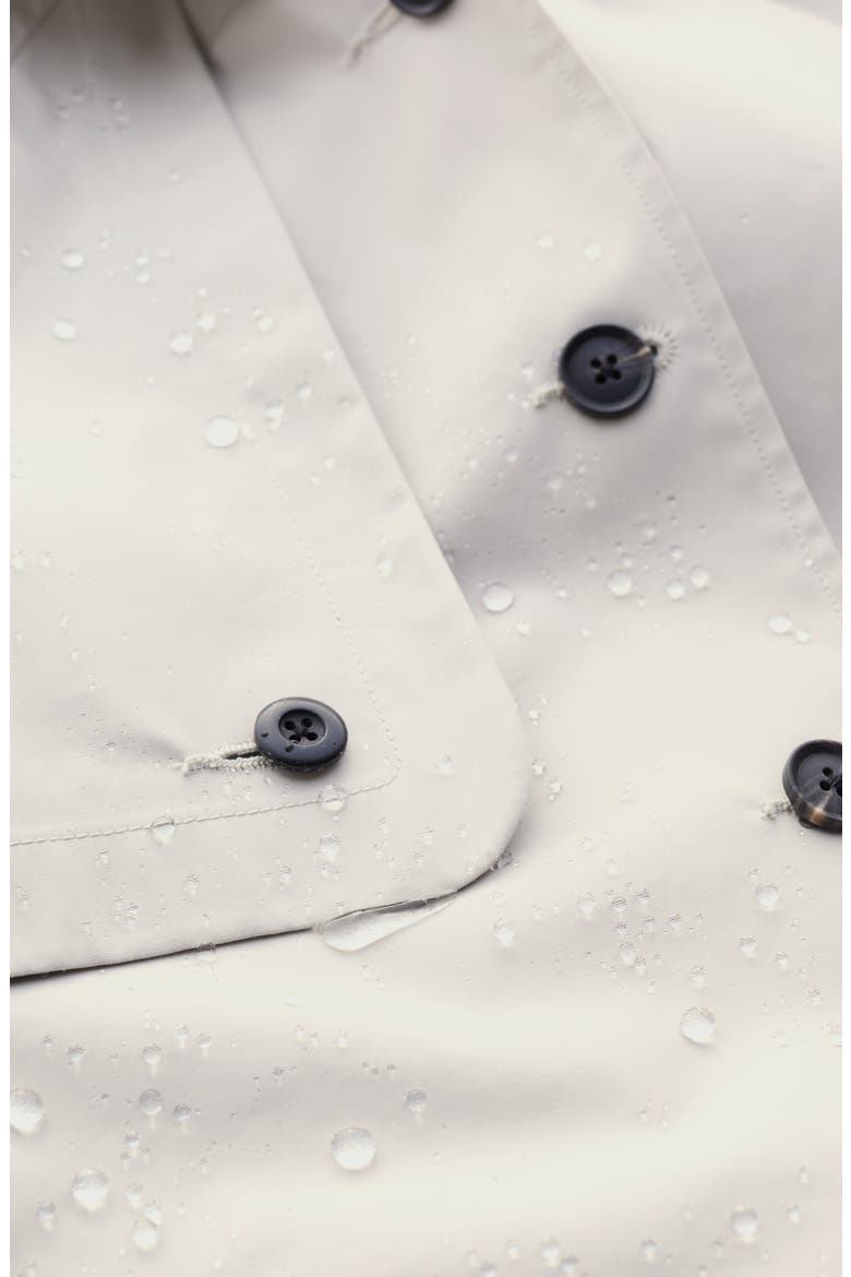 Neap Tide Waterproof Organic Cotton Jacket with Removable Hood, Alternate, color, DRIFTWOOD