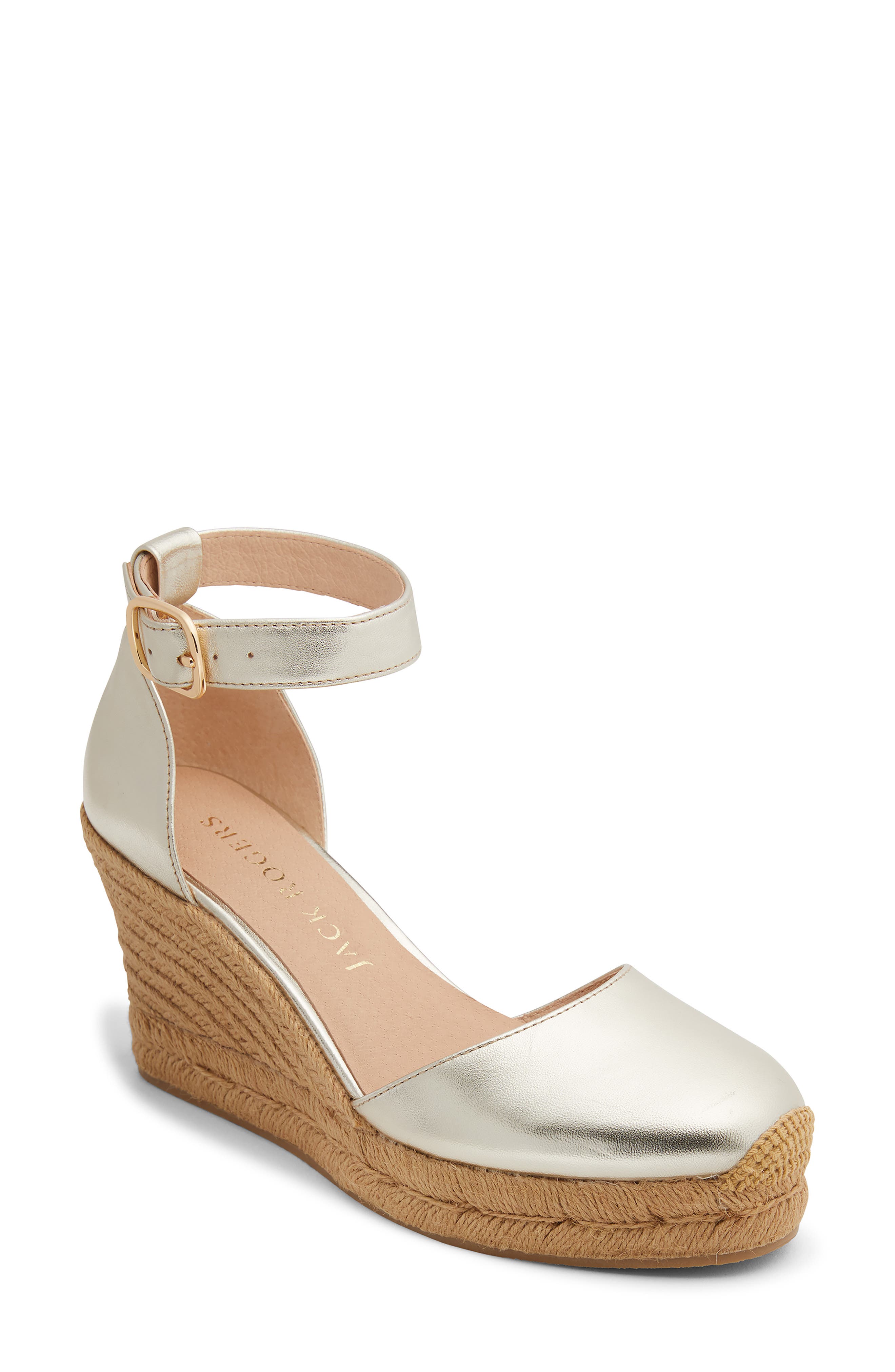 Jack Rogers Palmer Platform Wedge Sandal, Main, color, 