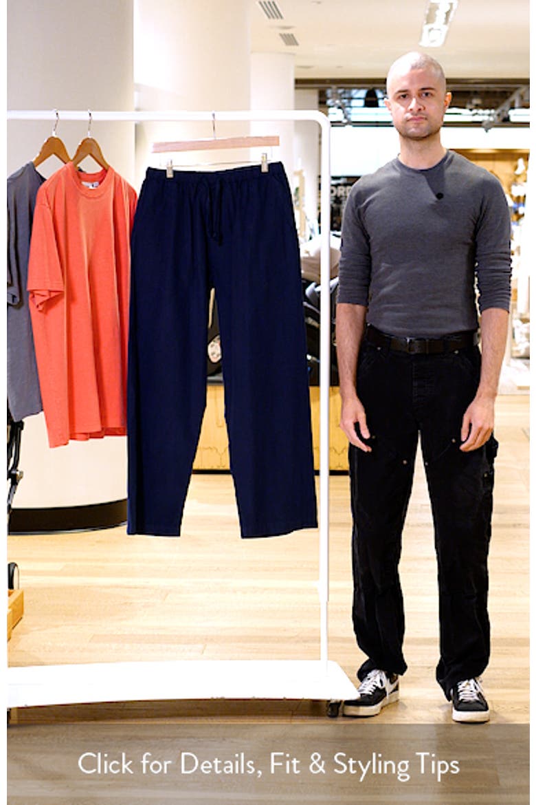 Easy Organic Cotton Canvas Chef Pants video
