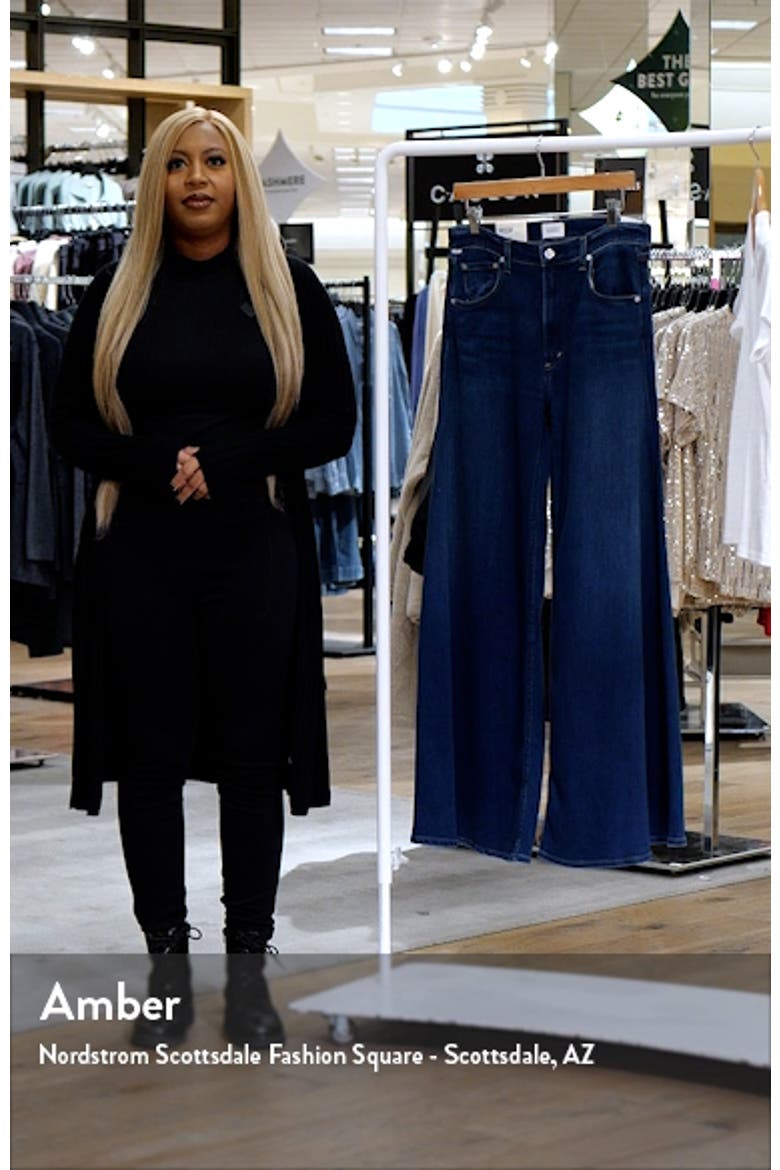 Amari High Waist Wide Leg Jeans video