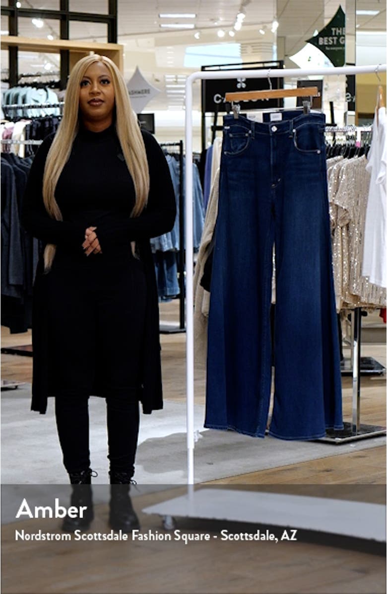 Amari High Waist Wide Leg Jeans, sales video thumbnail