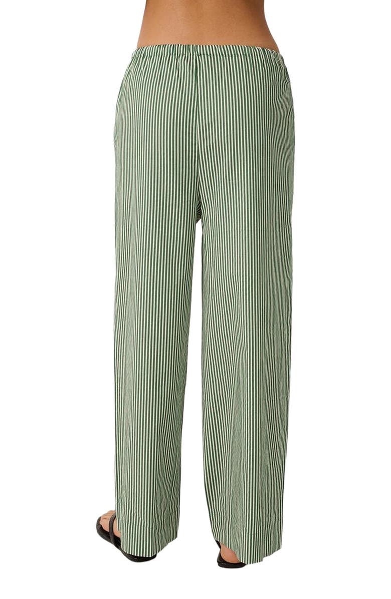 WeWoreWhat Tie Waist Pant, Alternate, color, Fern Multi