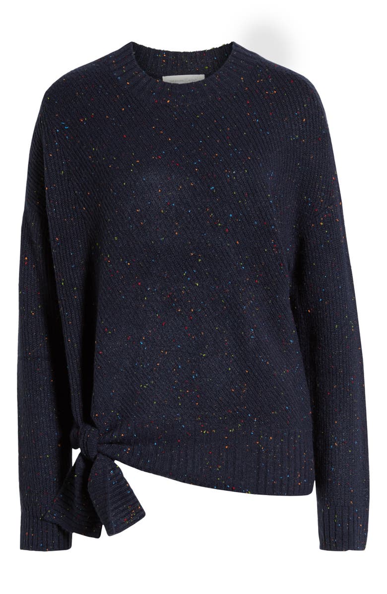 Treasure & Bond Tie Hem Sweater, Alternate, color, 