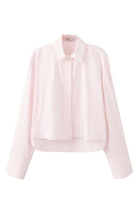 Crop Woven Shirt