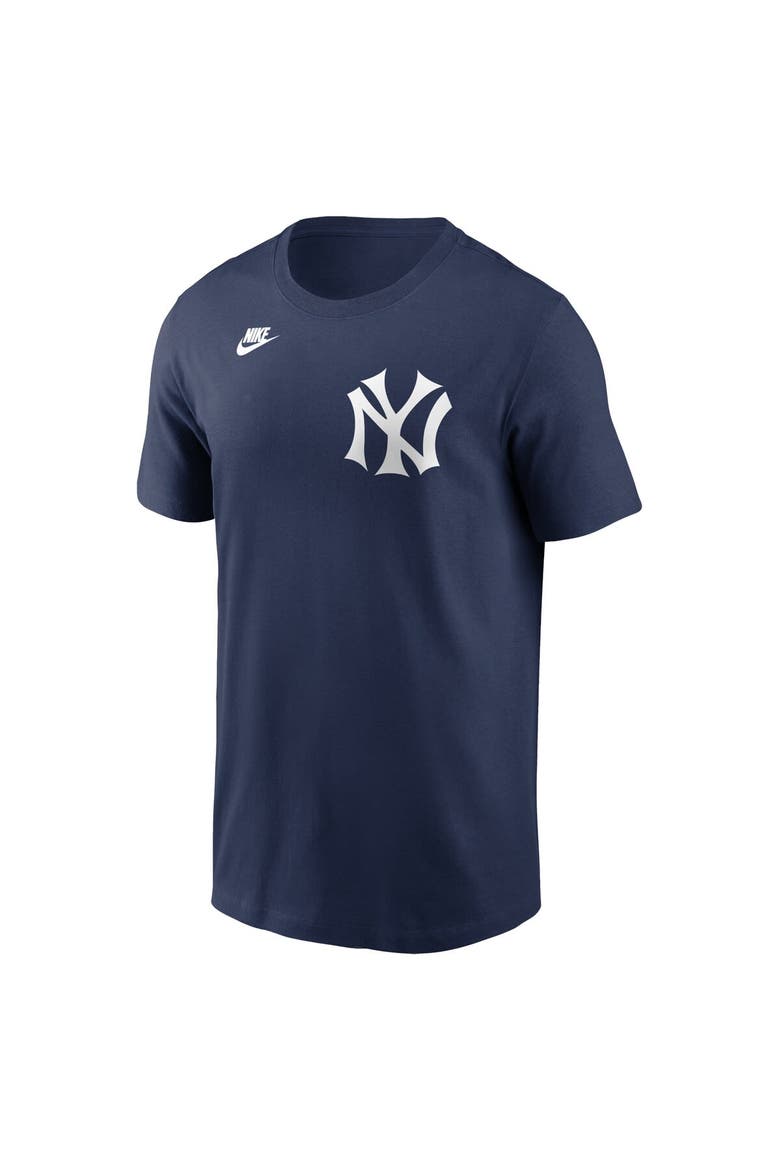 Men's Nike Babe Ruth Navy New York Yankees Fuse Name & Number T-Shirt, Alternate, color, Navy