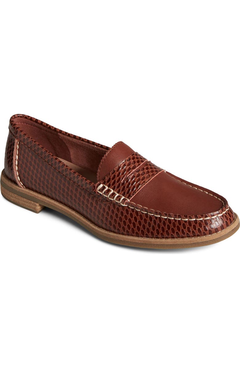 Sperry Seaport Embossed Penny Loafer, Main, color,