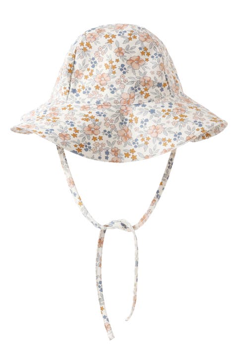 Kids' Floral Floppy UPF 50+ Sun Hat (Baby & Toddler)