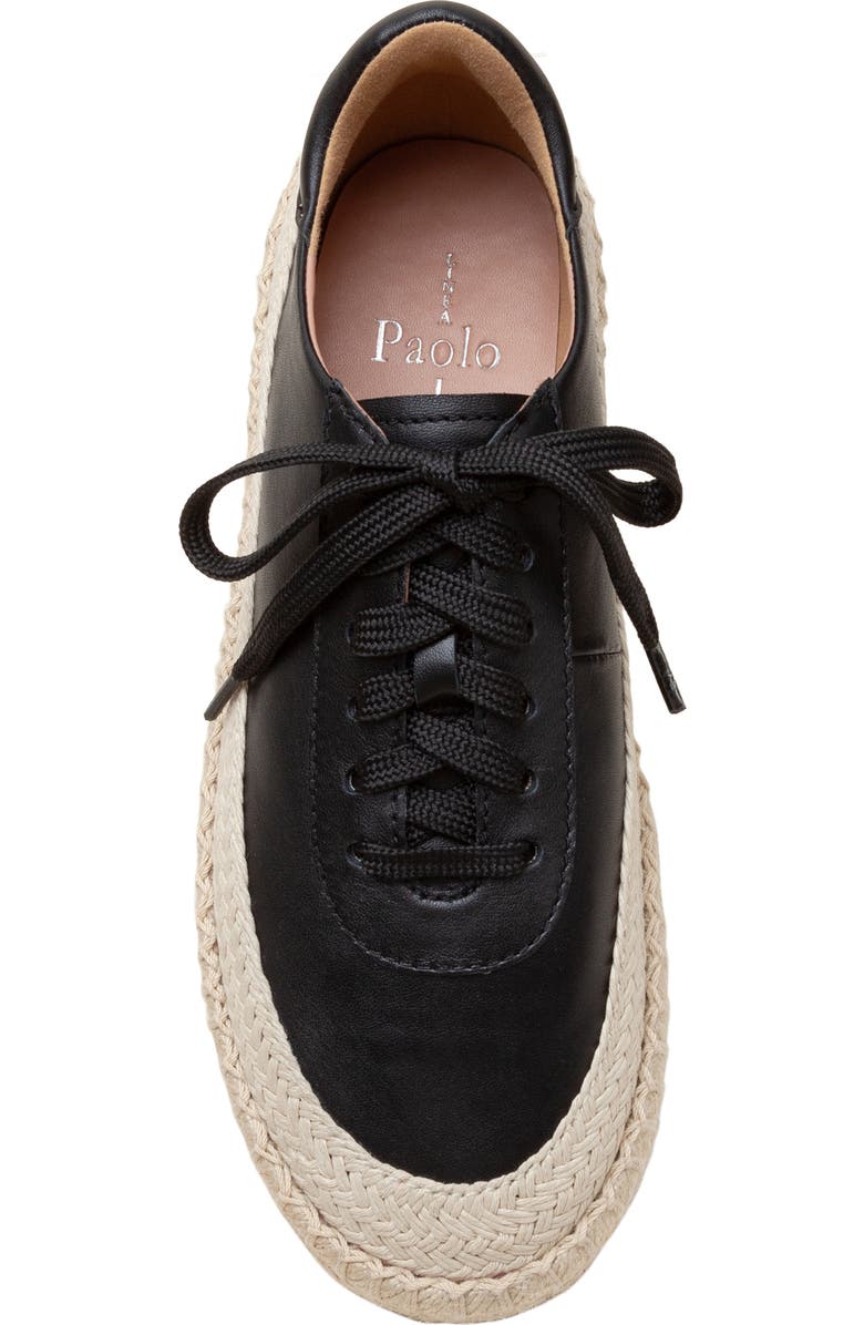 Linea Paolo Selma Platform Sneaker, Alternate, color, Black
