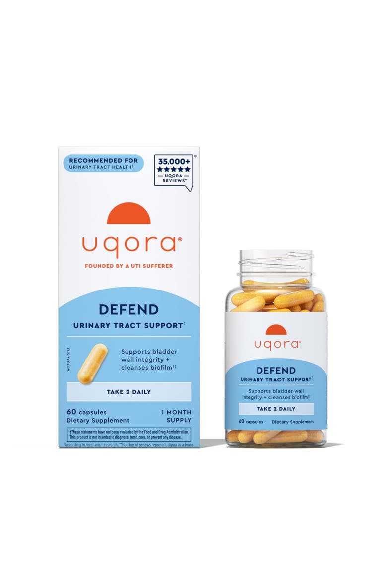 Defend Urinary Tract Health Supplement Support Bladder Health & Cleanse Biofilm with D Mannose, Green Tea Extract, Turmeric Extract & More Gluten Free, Main, color, None