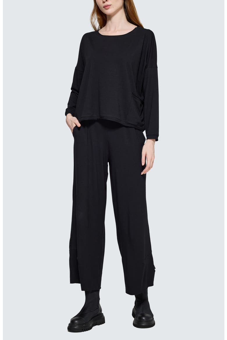 Ingrid Balloon Pants, Alternate, color, Black