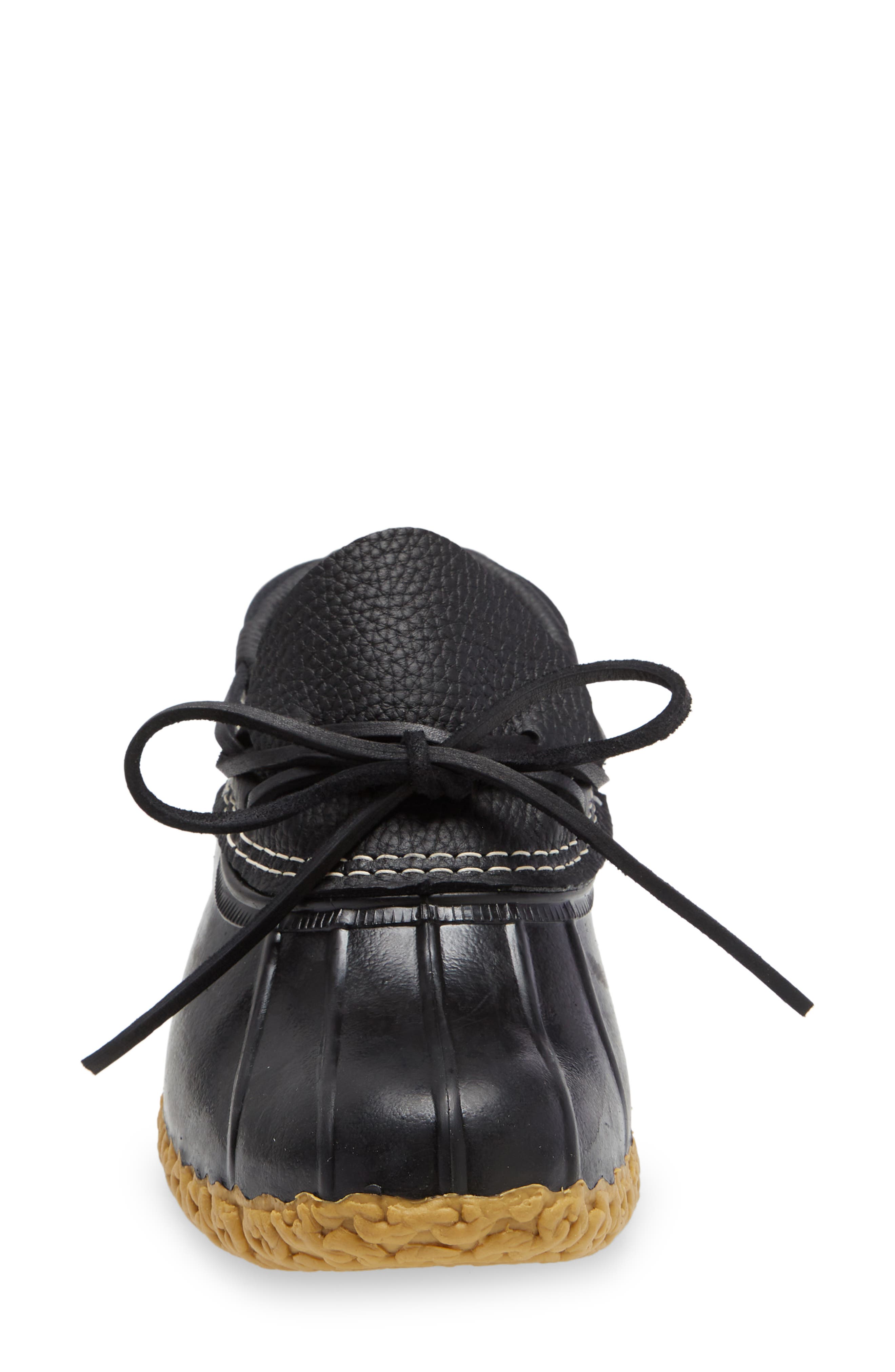 L.L.Bean Waterproof Rubber Moc Boot, Alternate, color, 