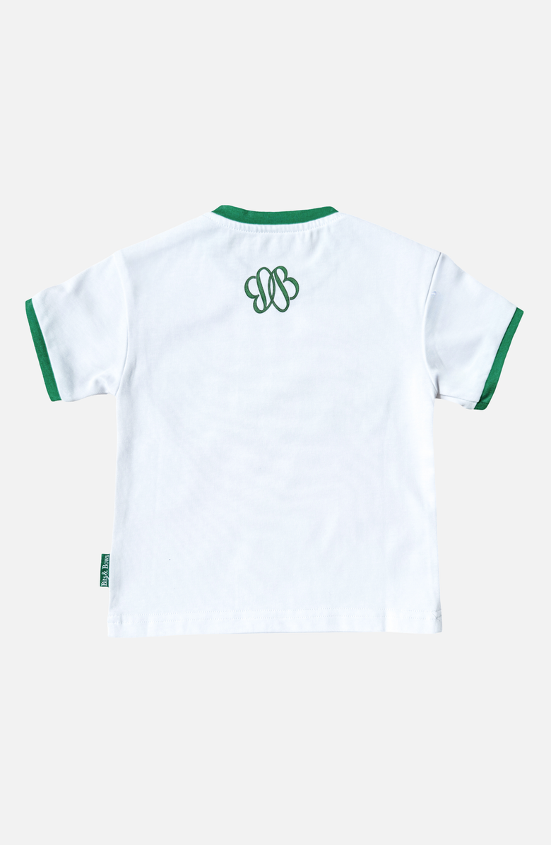 Bits & Bows Golf T-Shirt, Alternate, color, White/Green