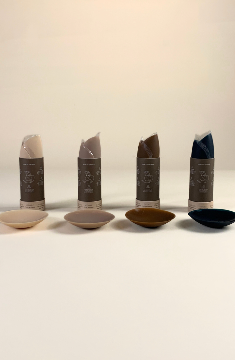 Gatherall Silicone Adhesive Nipple Covers, Alternate, color, Noir