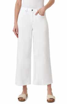 RM Rebecca Minkoff Wide Leg Crop Denim Pants