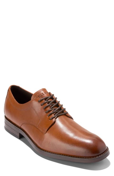 HARMON GRAND PLAIN TOE OXFORDS