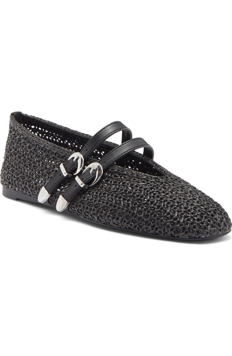 Steve Madden Laney Ballet Flat, Main, color, Black