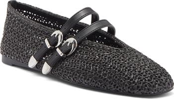 人気★【STEVE MADDEN】レニ レザー バレエ フラット シューズ Steve Madden Laney Ballet Flat (Women) | Nordstromrack