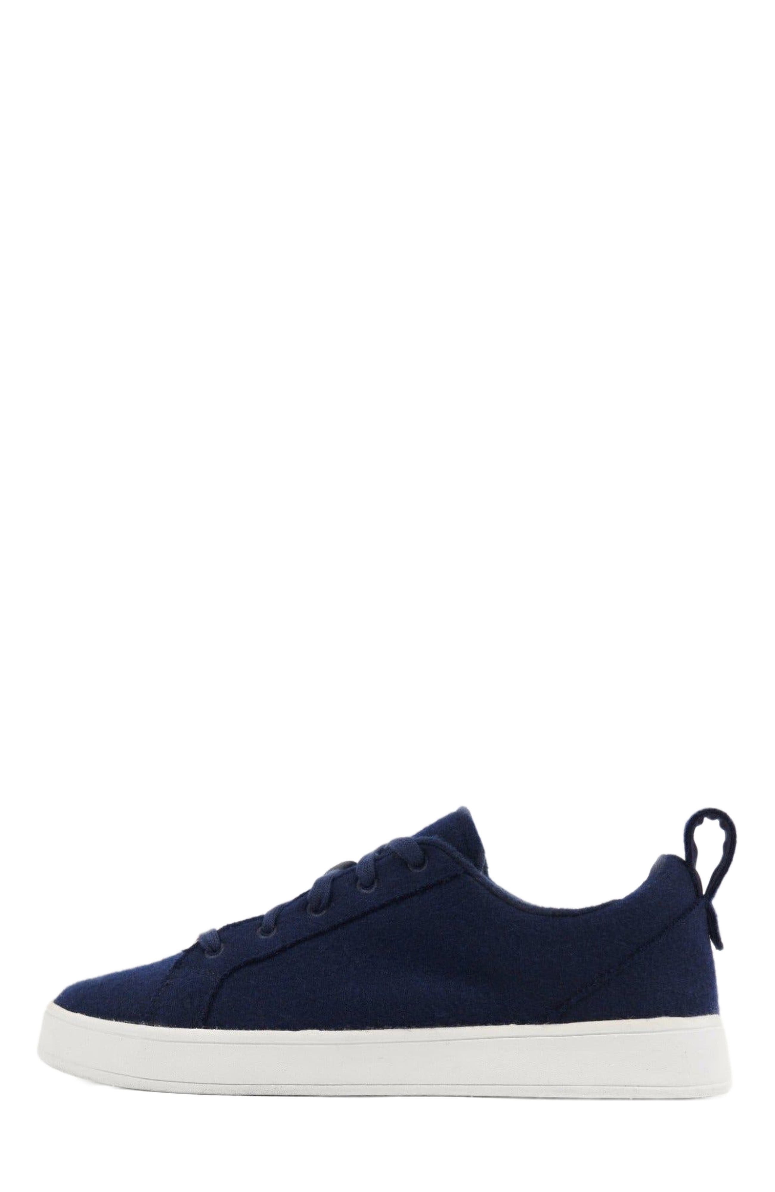 Cashmere Low Ankle Sneakers, Alternate, color, navy