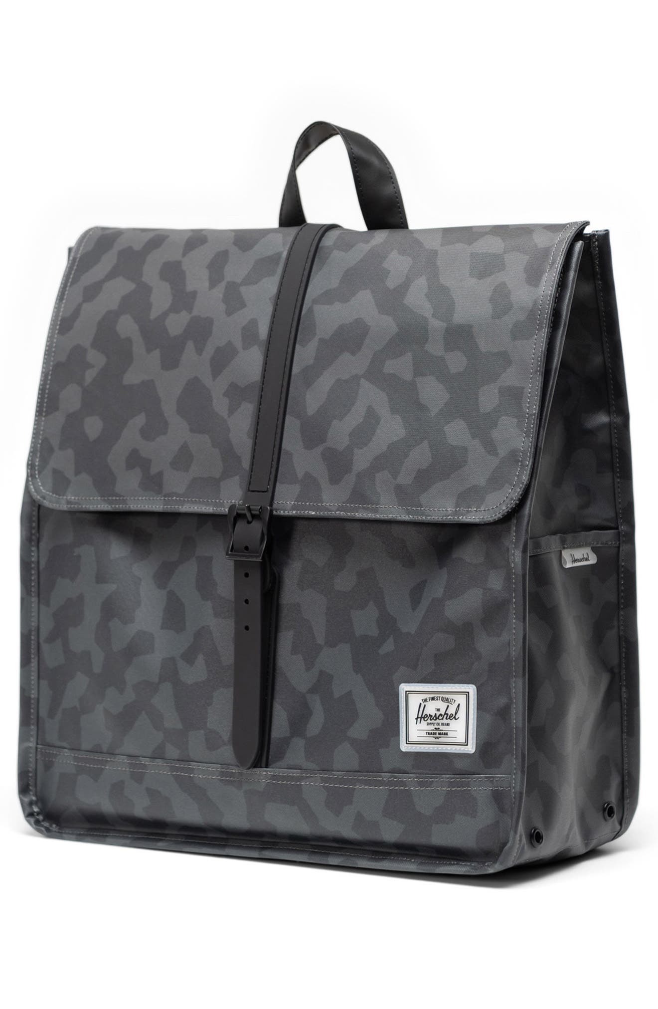 Herschel Supply Co. City Backpack, Alternate, color, Shadow Pixel Espresso