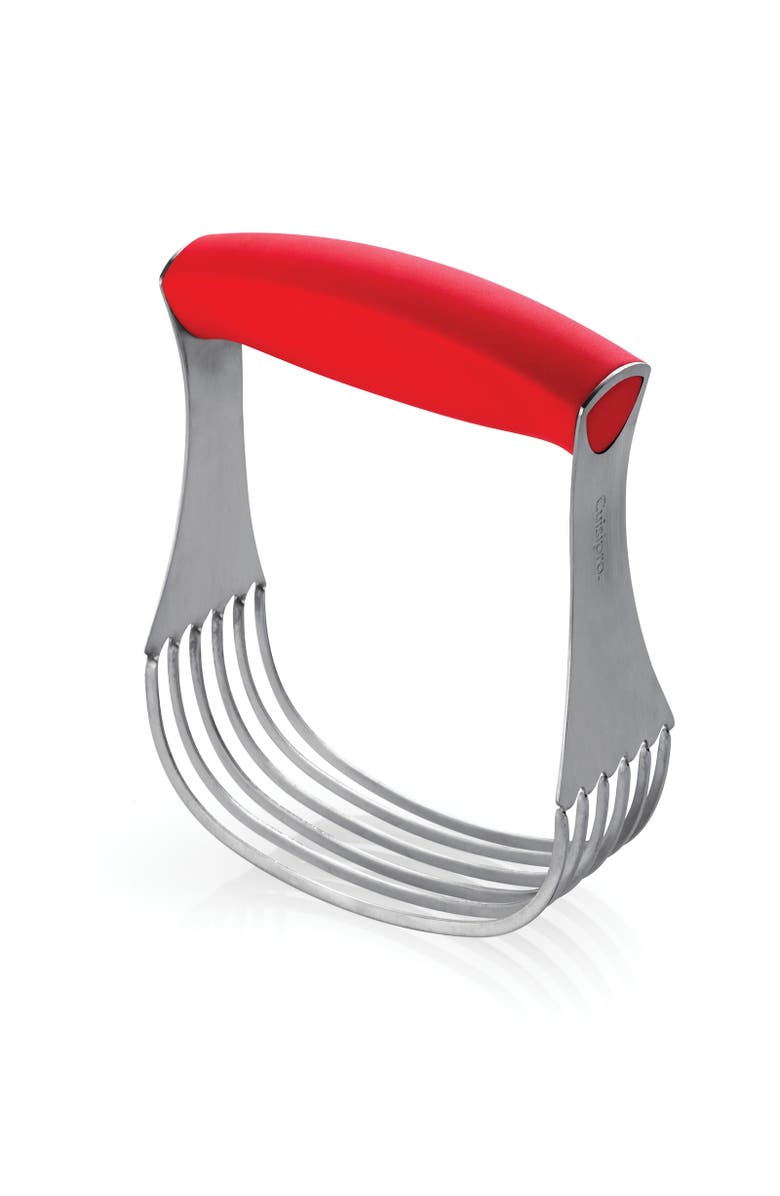 CUISIPRO 5.25 Inch Deluxe Pastry Blender, Red, Main, color, Red
