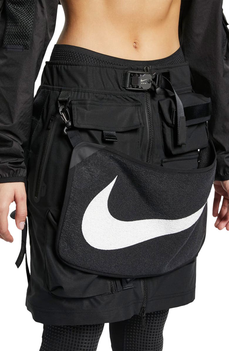 Nike x MMW Beryllium 2-in-1 Skirt, Alternate, color, 