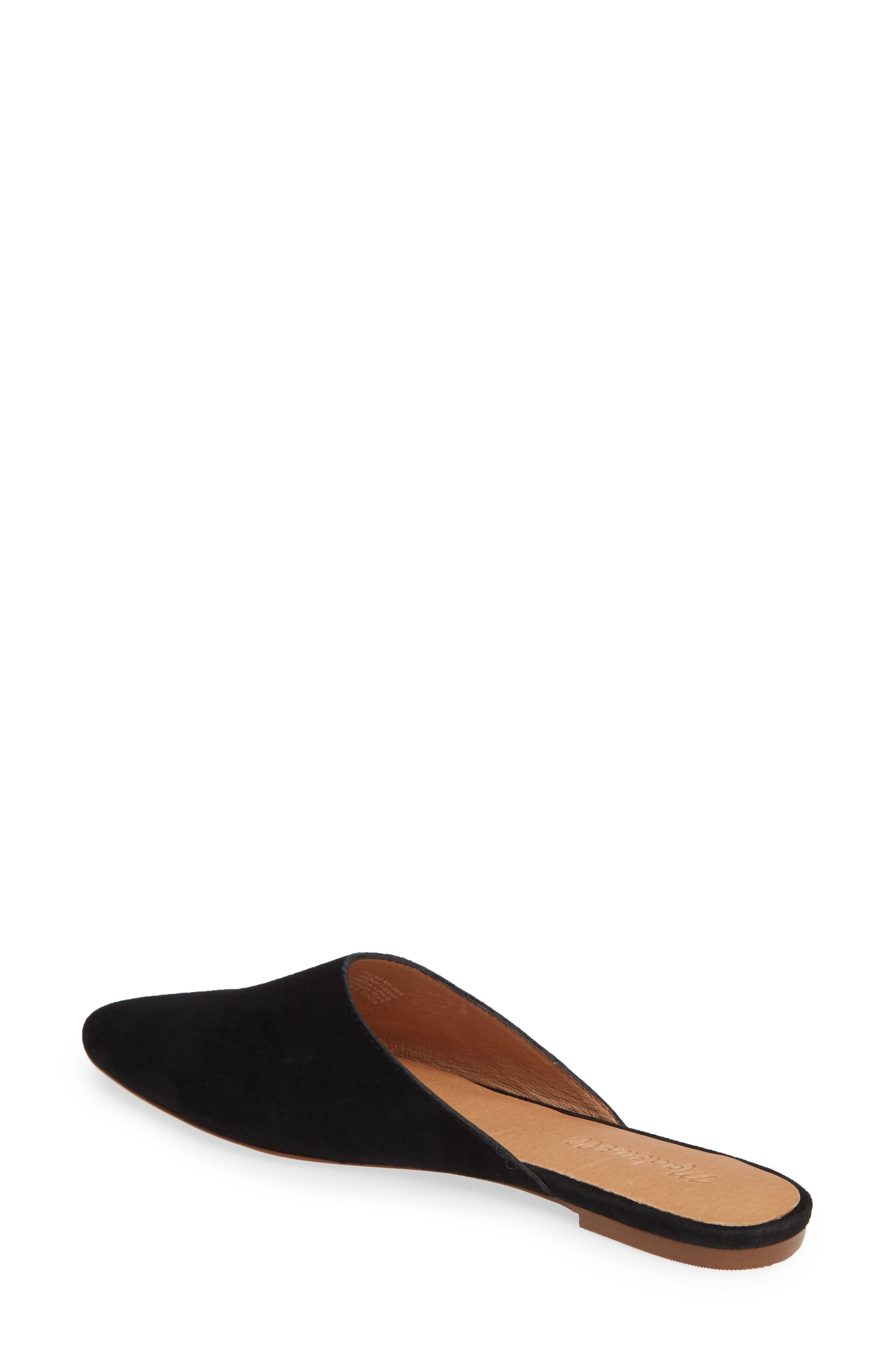 Remi Mule, Alternate, color, TRUE BLACK SUEDE