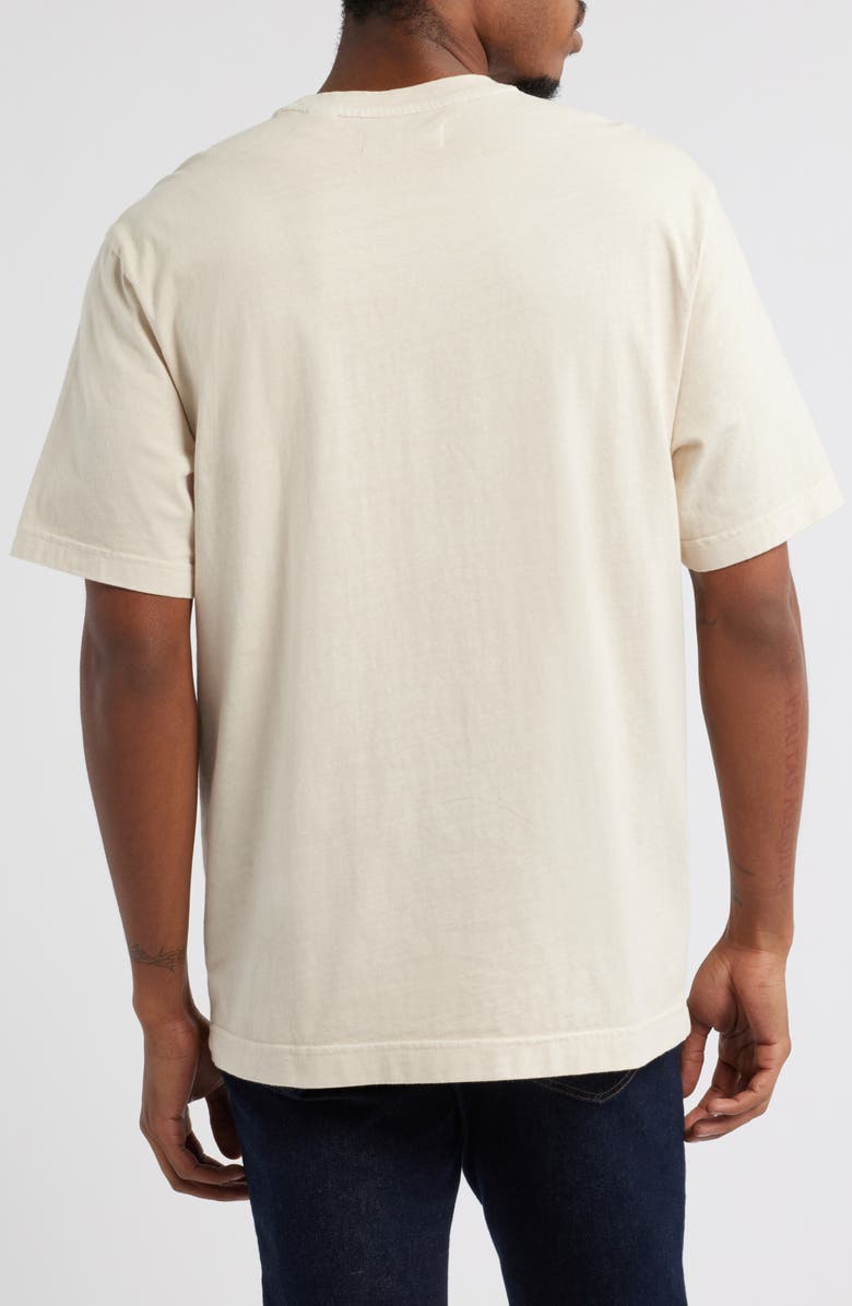 Original Penguin Oversize Logo Patch Garment Dye Jersey T-Shirt, Alternate, color, 