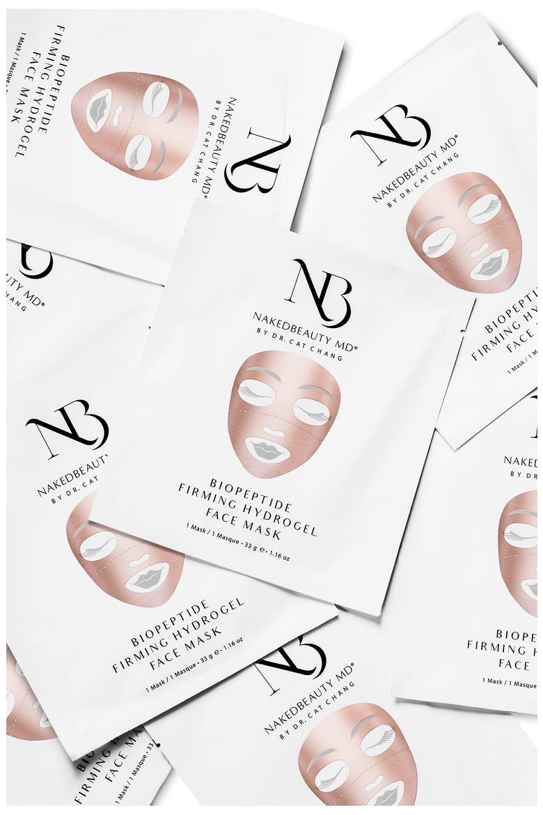 Biopeptide Firming Hydrogel Face Mask, Alternate, color, NO COLOR