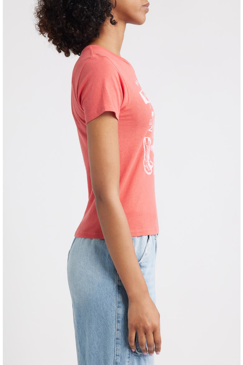 Wild Heart Cotton Graphic T-Shirt, Alternate, color, CRANBERRY