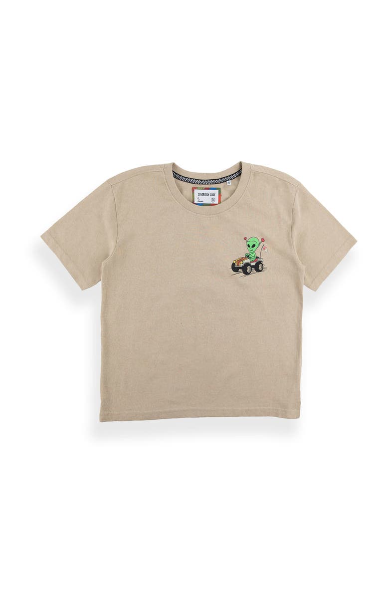 Sovereign Code Alert T-Shirt, Alternate, color, Irish Cream/ Ufo