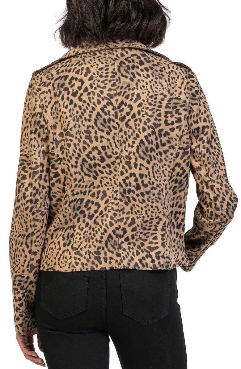 KUT from the Kloth Jacee Raw Edge Moto Jacket, Alternate, color, 