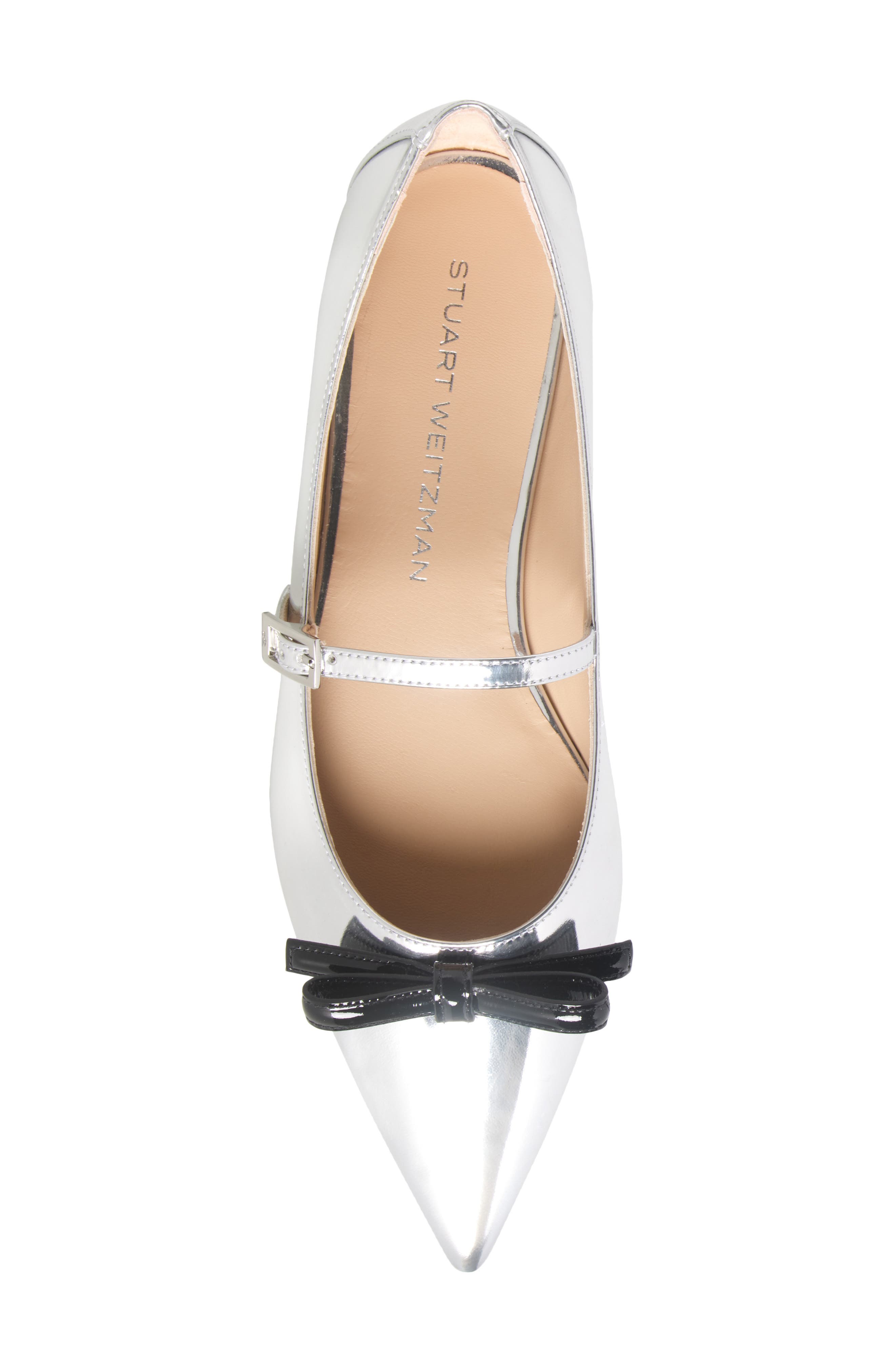 Stuart Weitzman Felicity Bow Mary Jane Flat, Alternate, color, 