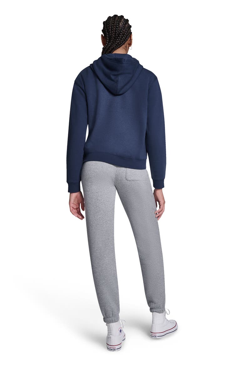 Chuck Taylor Patch Classic Pullover Hoodie, Alternate, color, SHADOW NAVY