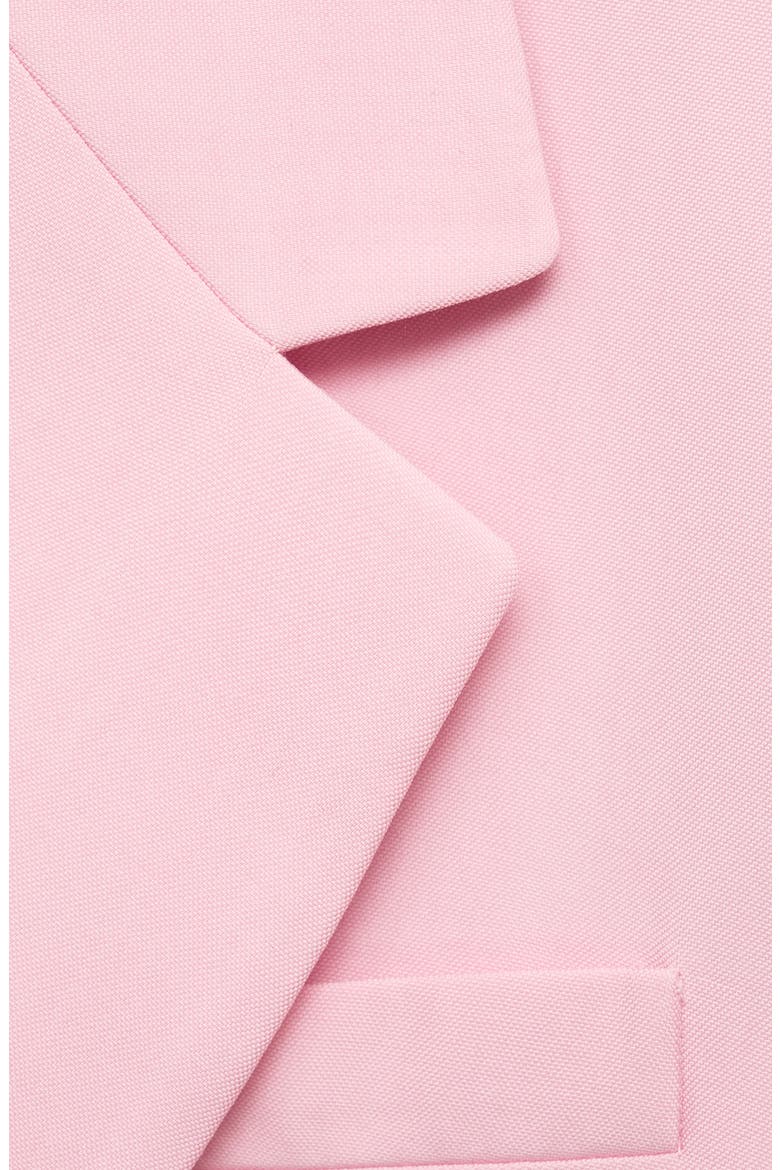 Double Breasted Suit Blazer, Alternate, color, PINK